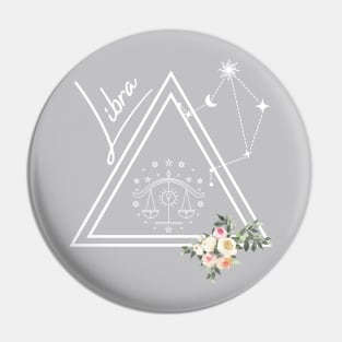 Libra Zodiac Signs Astrology Horoscope Pin