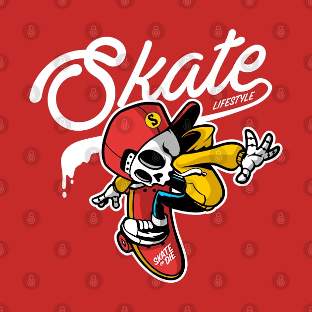 Skull Cartoon by Unestore