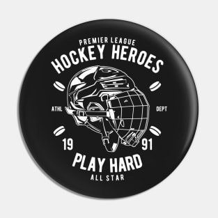 Hockey Heroes Pin