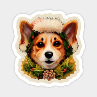 Merry Corgmas! Magnet