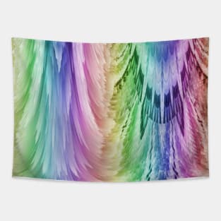 Tie Dye Angel Wings Colorful Rainbow Tapestry