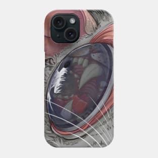 Mouse and cat encounter Phone Case