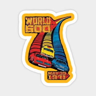 Vintage nascar Magnet