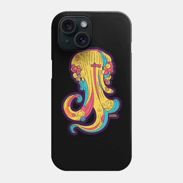 Plastic Macaroni Boho Trippy Hippy Tortellini Phone Case by BoobRoss