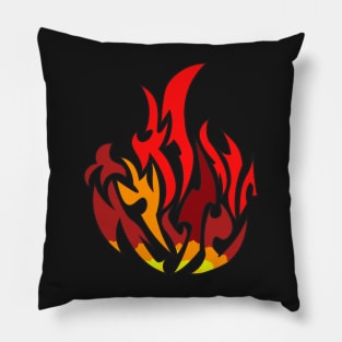 Dauntless flame divergent Pillow