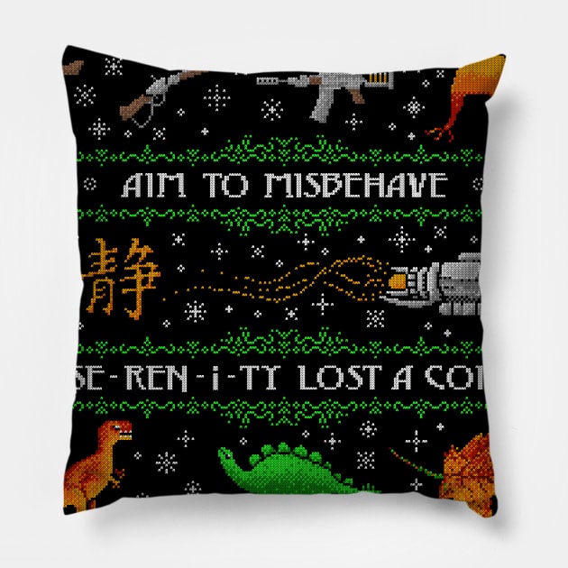 Jingle Serenity Pillow by kg07_shirts