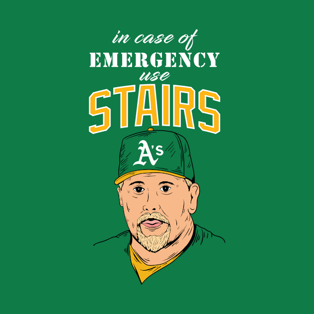 Stairs Onesie by LetsGoOakland