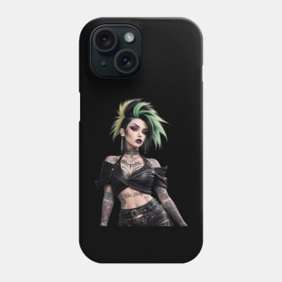 inked girl Phone Case