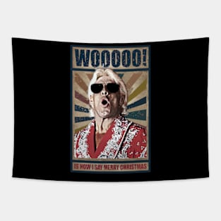 Woooo rich flair christmas Tapestry