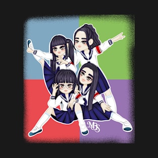 group-inspired design atarashii gakko T-Shirt