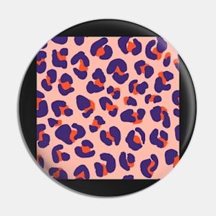 Leopard print pattern Pin