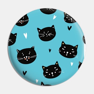 Cat lovers Pin