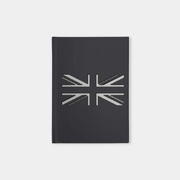 Black And White Union Jack Clock
