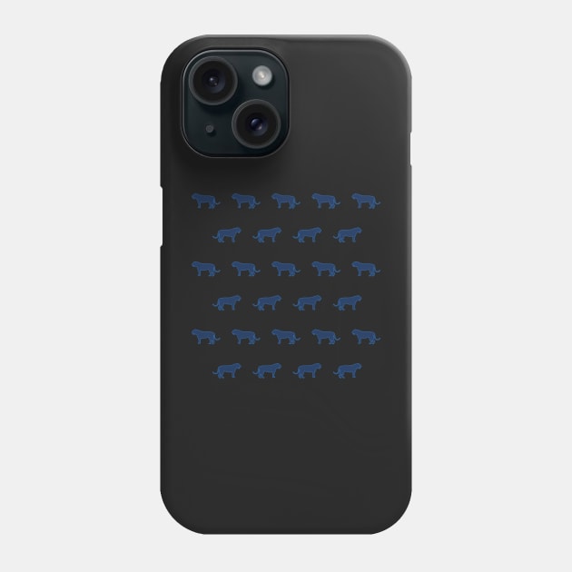 Brigham Young | Blue Cougar Phone Case by HalamoDesigns