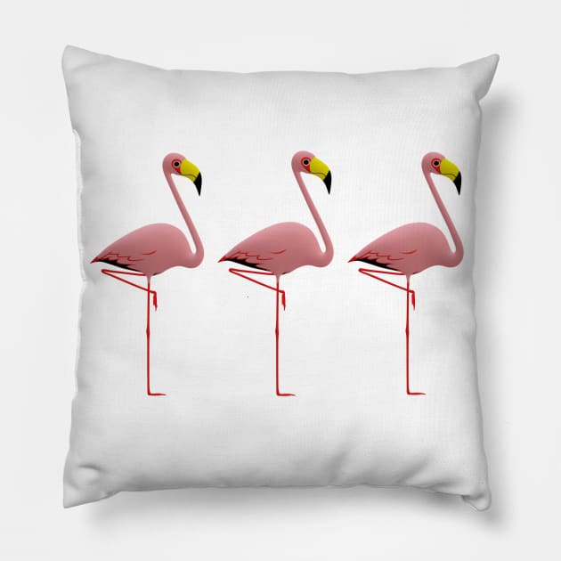 flamingo Pillow by MOUKI