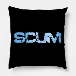 SCUM Funny Cool Text Word VI Pillow