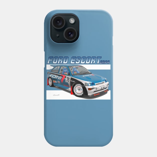 GrA Ford Escort V Phone Case by PjesusArt