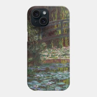 "Water Lily Pond" by Claude Monet Phone Case