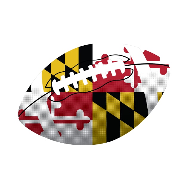 Maryland Flag Football by polliadesign