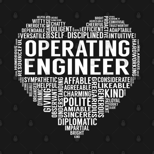 Operating Engineer Heart by LotusTee