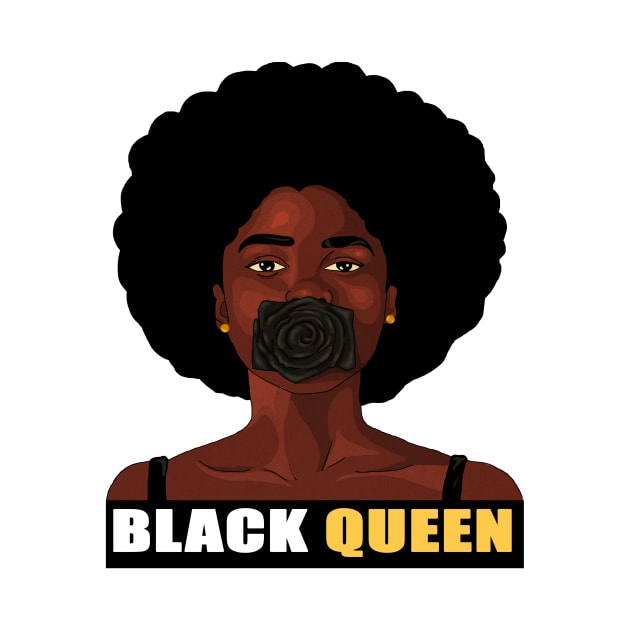 Black Queen Afro Pride by dukito