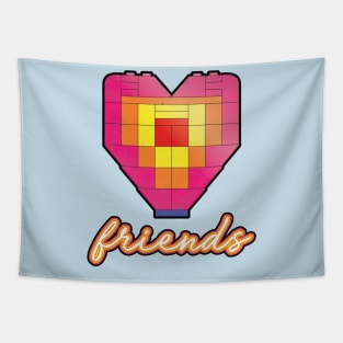 Lego Movie 2 - Heart Friends Tapestry