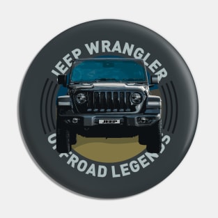 4x4 Offroad Legends: Jeep Wrangler Rubicon Pin