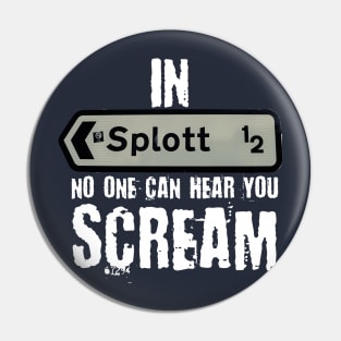 Welcome to Splott, Cardiff Wales Pin