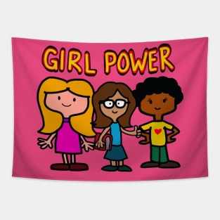 Girl power Tapestry