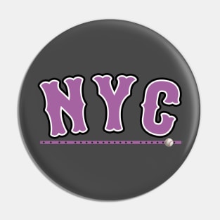 METS CITY CONNECT STYLE NYC Pin