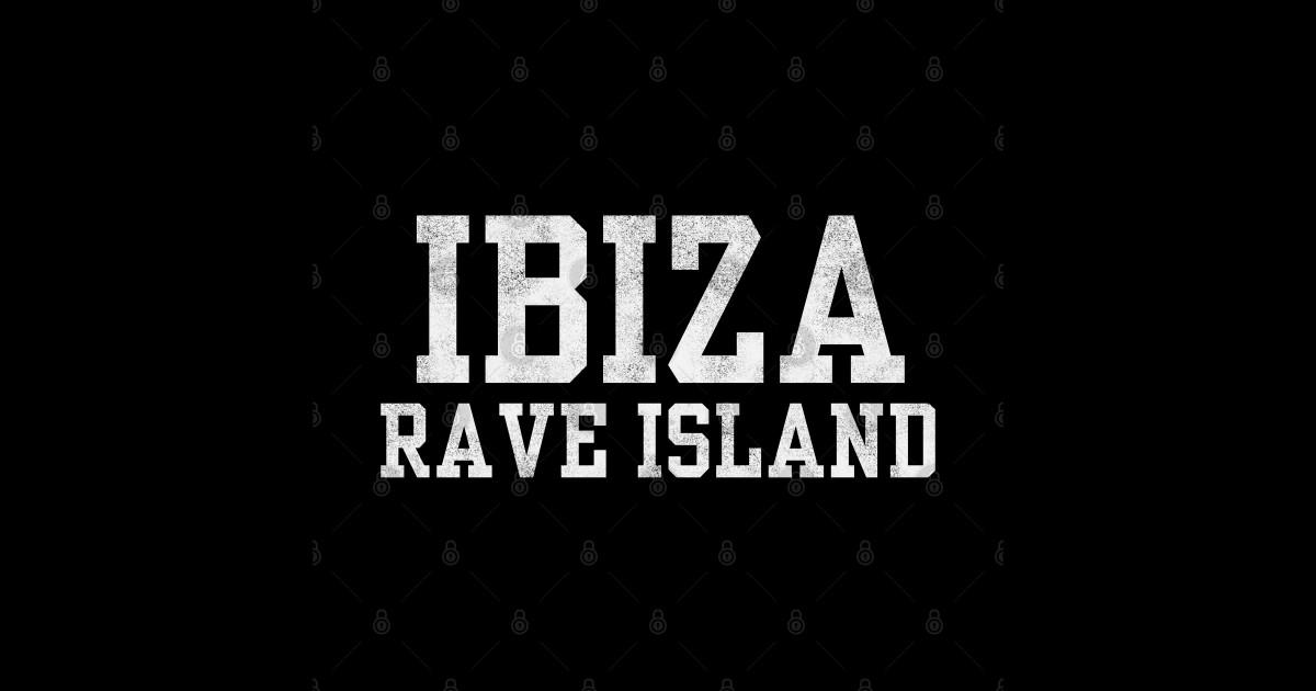 Ibiza Rave Island - Ibiza Party - Sticker | TeePublic