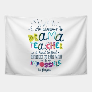 An Awesome Drama Teacher Gift Idea - Impossible to forget Tapestry