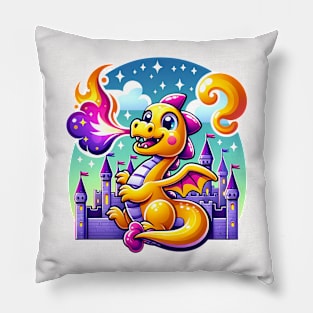 Funny Dragon Pillow