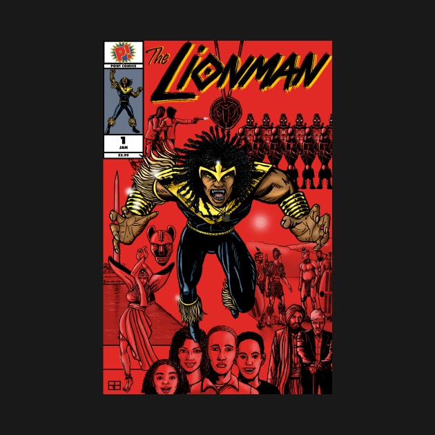 The Lionman #1! by WorkOfArtStudios