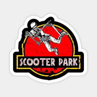 Scooter Park Magnet