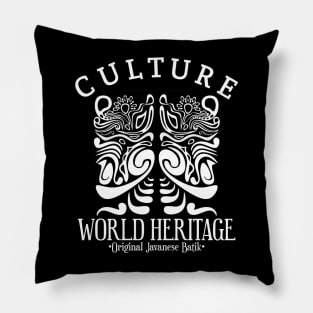 Culture ... World Heritage, Original Javanese Batik Pillow