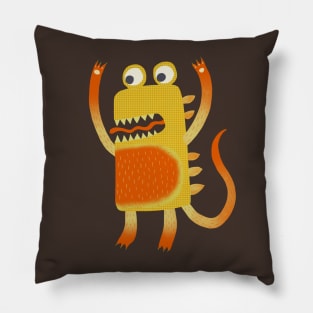 Not Very Scary Monsters Pillow