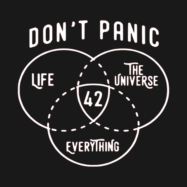 The Hitchhiker's Guide to the Galaxy 42 is the Answer by OtakuPapercraft