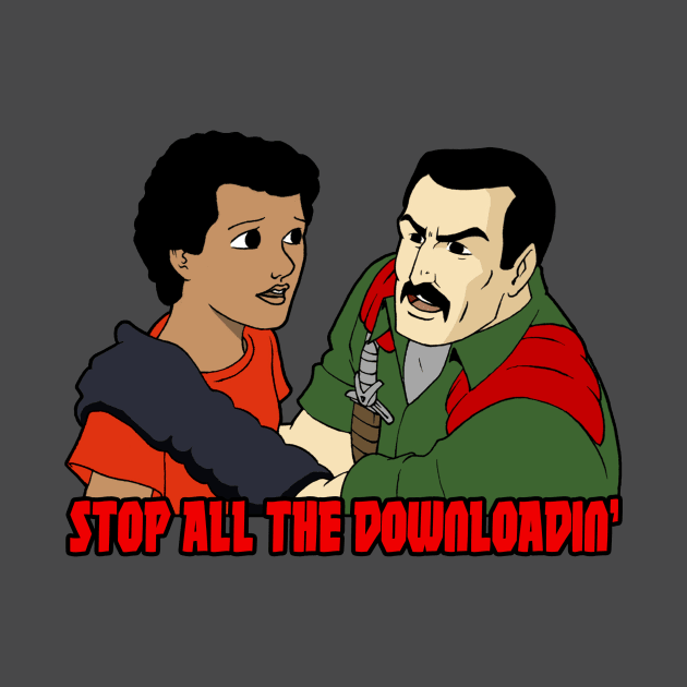 Stop All The Downloadin' by Hologram Teez
