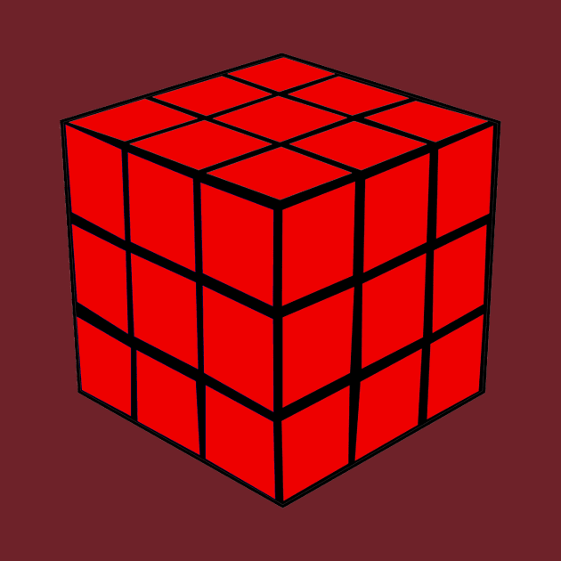 Red Cube by Vandalay Industries