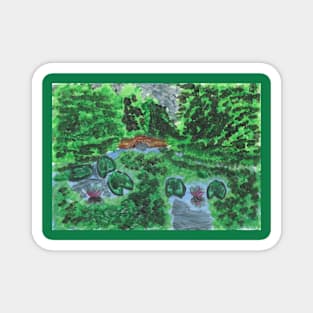 Pond in the Wood Magnet