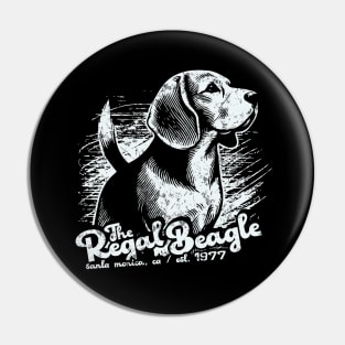 The Regal Beagle 1977 // Threes Company Pin