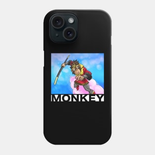 Monkey in the Clouds Phone Case