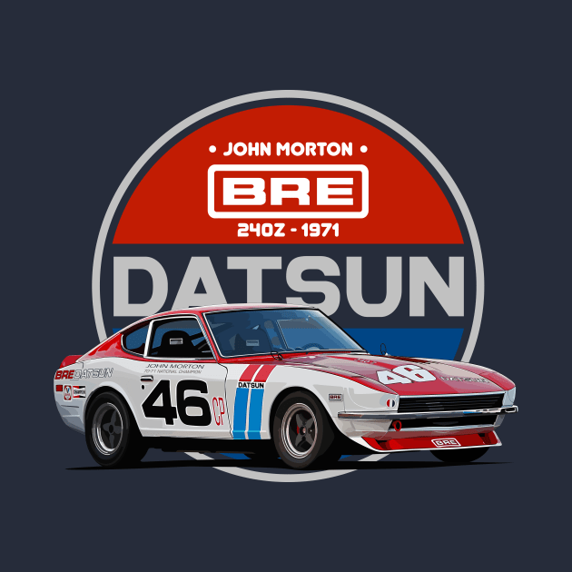 BRE John Morton Datsun 240z by Ajie Negara