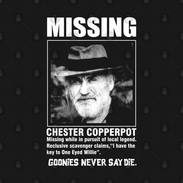 CHESTER COPPERPOT LOCAL LEGEND by YourLuckyTee