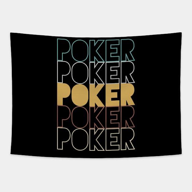 Poker Tapestry by Hank Hill