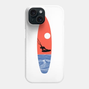 Kiteboarder colour Phone Case