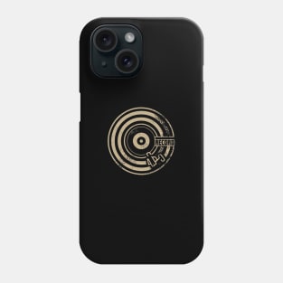 45 Record Adapter (Distressed) Phone Case