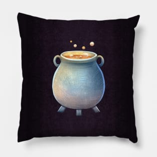 Magic potion cauldron Pillow