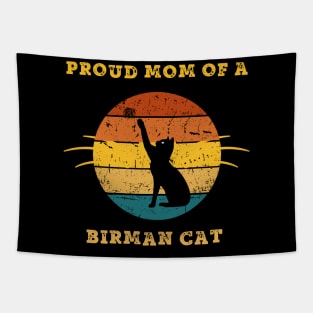 birman cat mom Tapestry